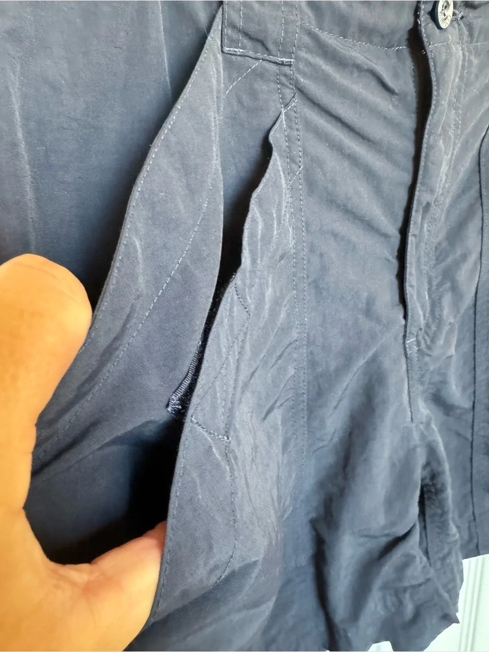 Royal Robbins Men's Navy Cargo Shorts with Utility Pockets